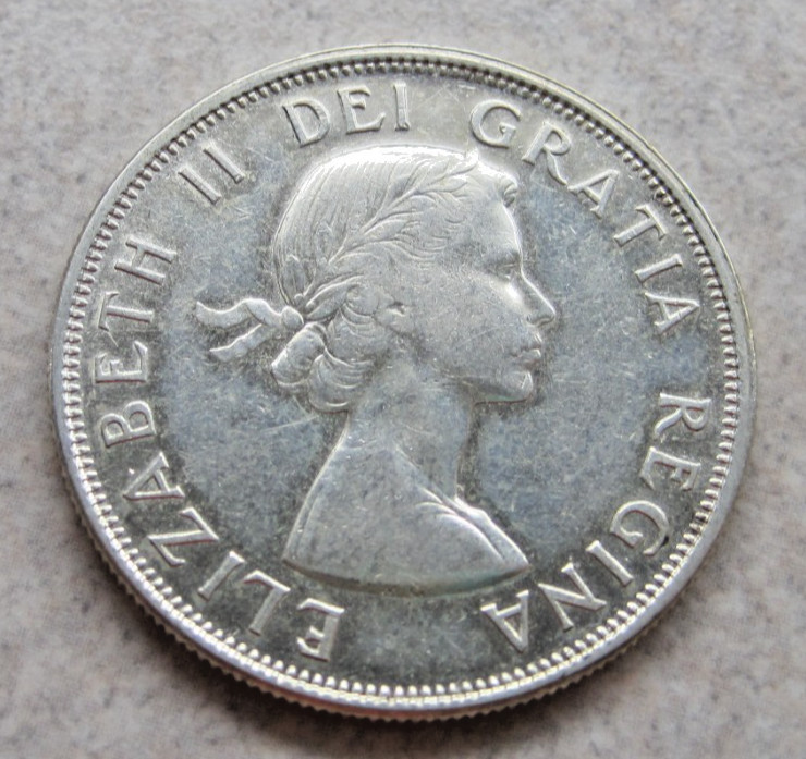1956 Canada Silver 50c;