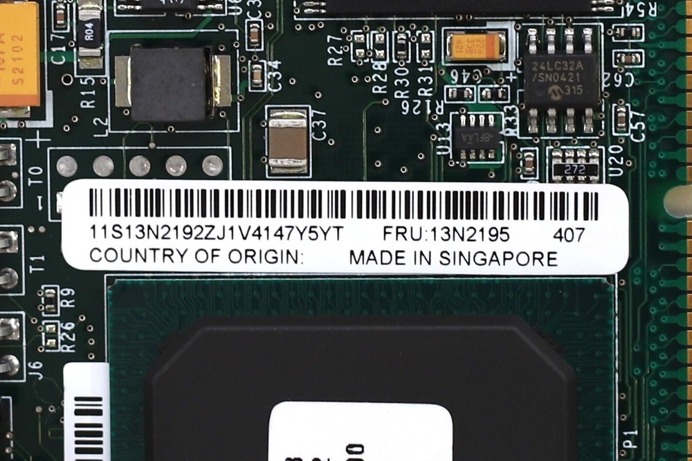 IBM ServeRAID 6i+ SCSI U320 PCIe RAID Controller W/128MB Cache FRU P/N: 13N2195