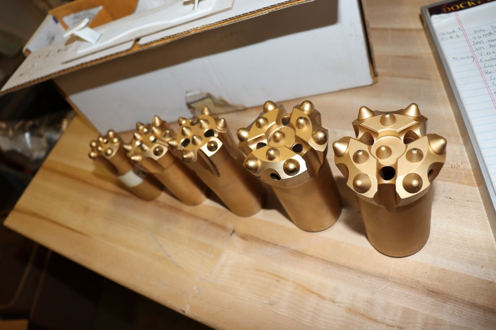 Mitsubishi Rock drill bits, Impact sockets, Various Sizes, Model 4029644 E6C