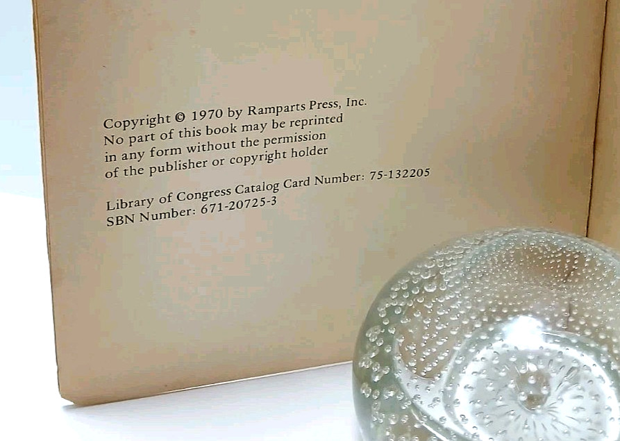 Weatherman; Harold Jacobs; Ramparts Press, Inc.; 1970