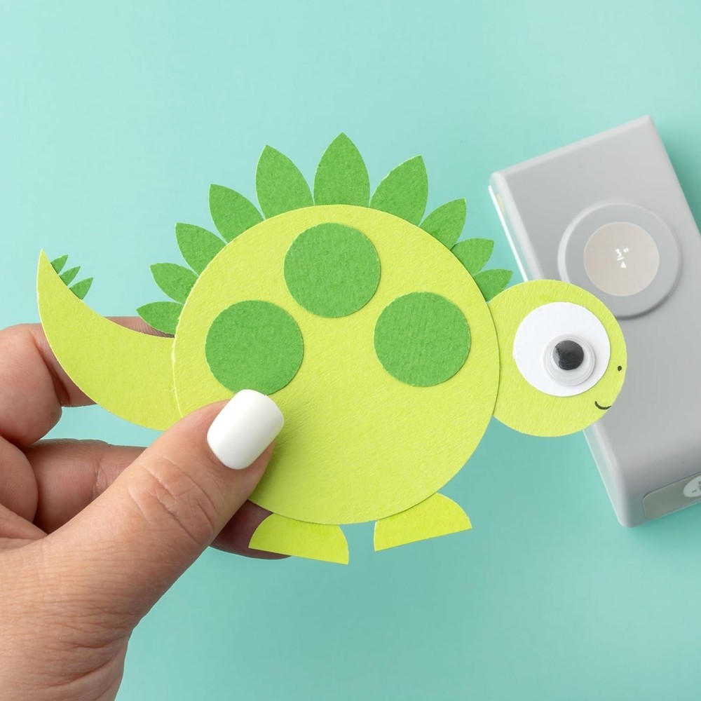 Effortless 0.75-Inch Circle Punch with Durable Grip for Scrapbooking Projects