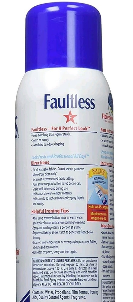 Faultless - Heavy Starch Spray NEW