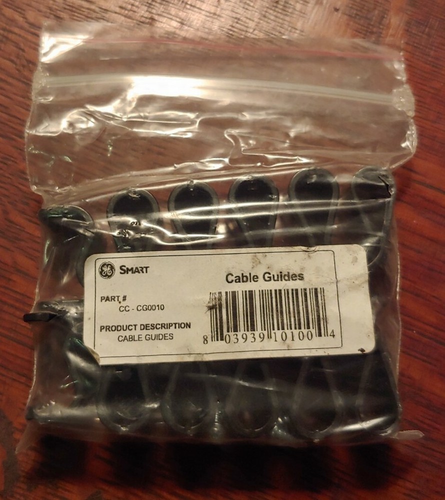 GE SECURITY CC-CG0010 CABLE GUIDES NEW PACKS