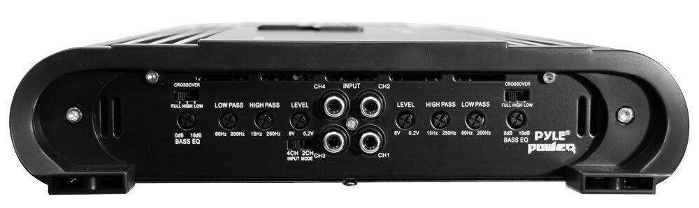 Pyle PLA4278 4 ch 2000 Watts Bridgeable Mosfet Amplifier