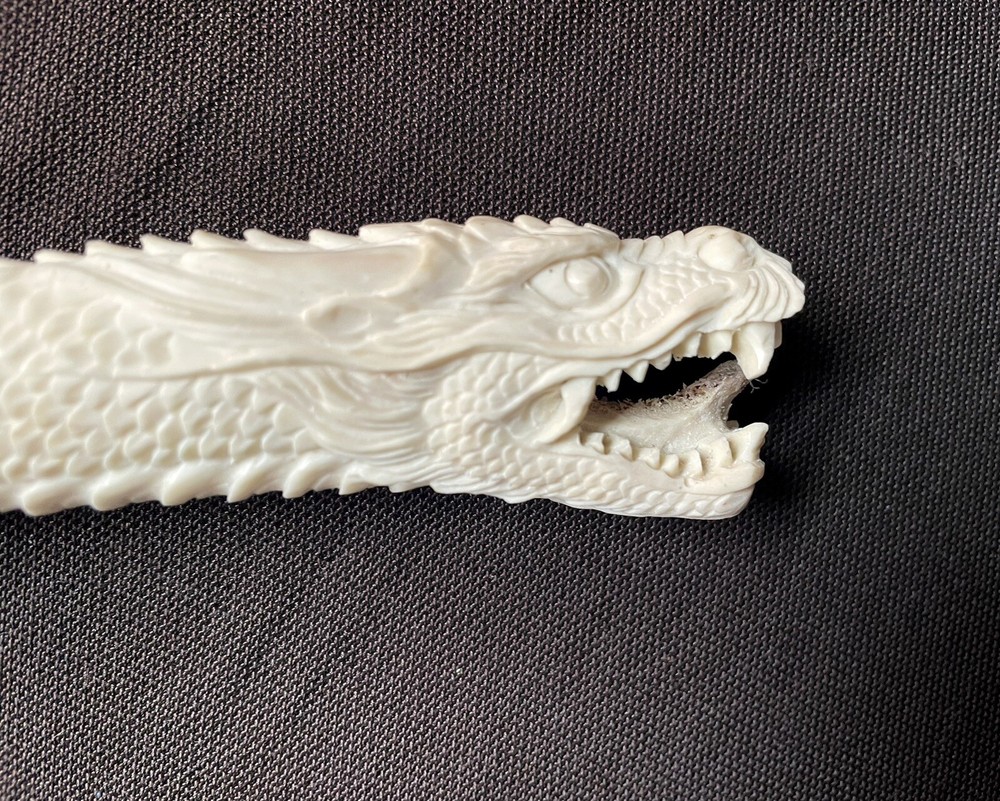 Obsidian/Antler Art Knife