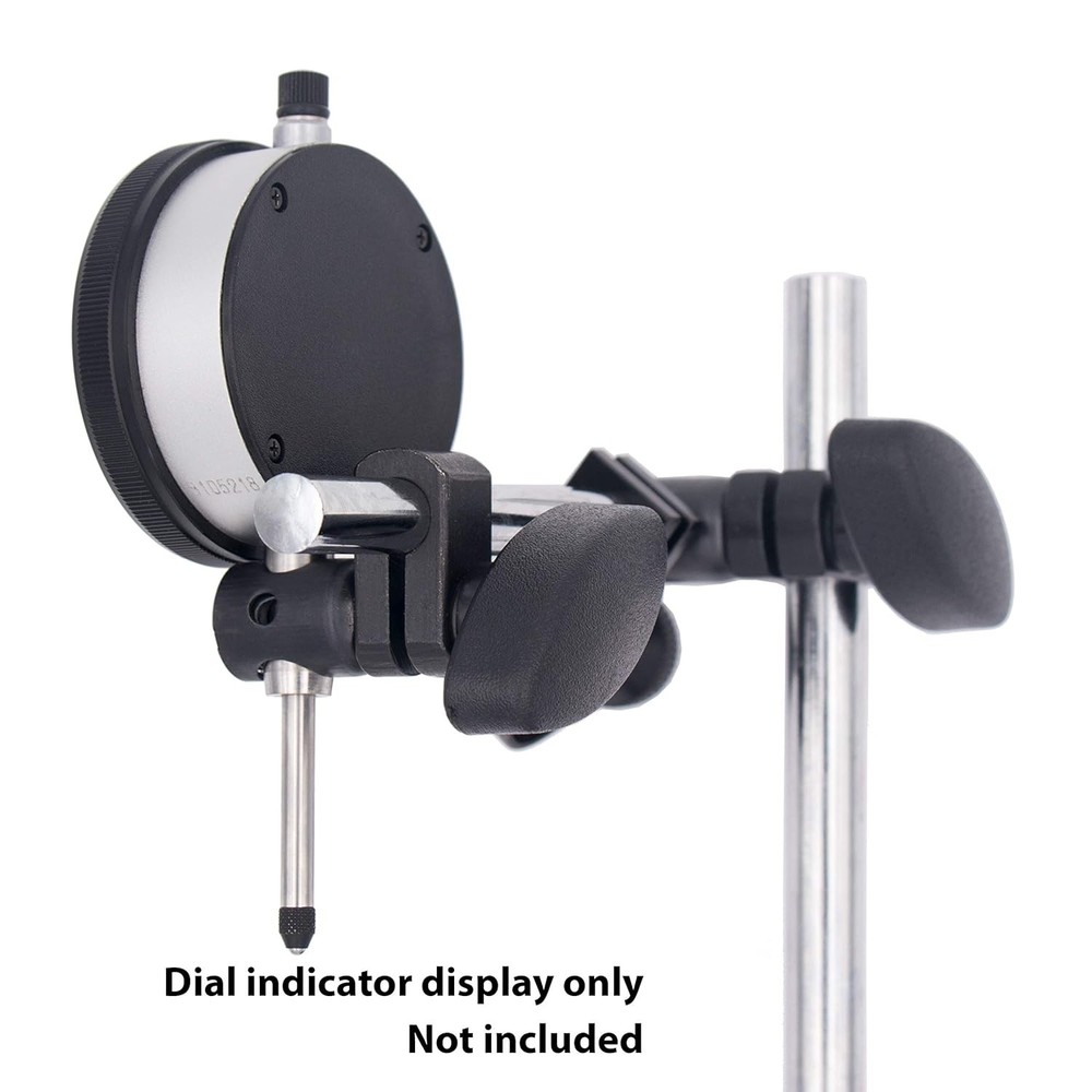 Precision Magnetic Base Stand with V-Shape Base for Dial Indicator - 176lbs Max
