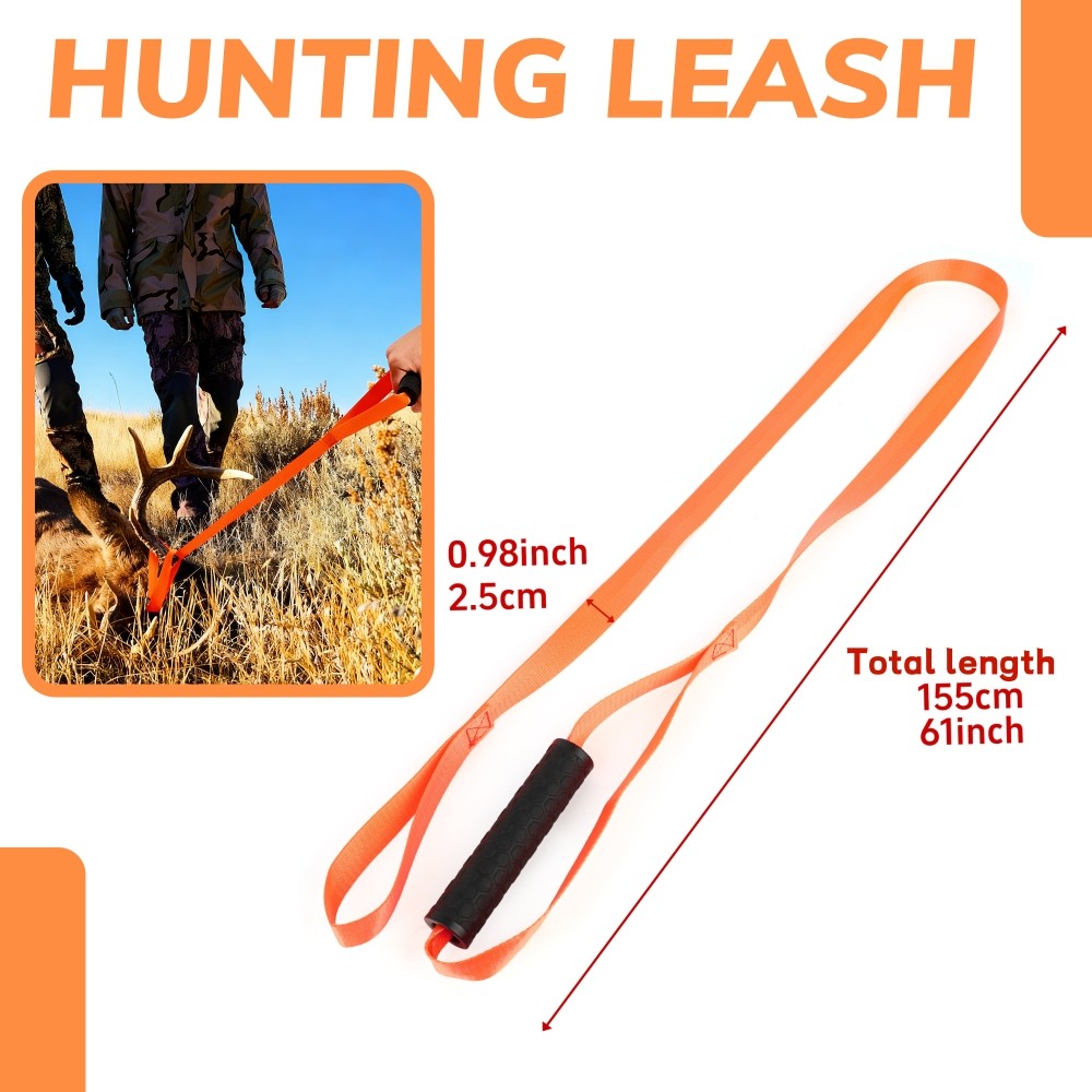 Deer Drags Rope Dragging Pull Deer Strap Carrier Training Beginner Target Hunt