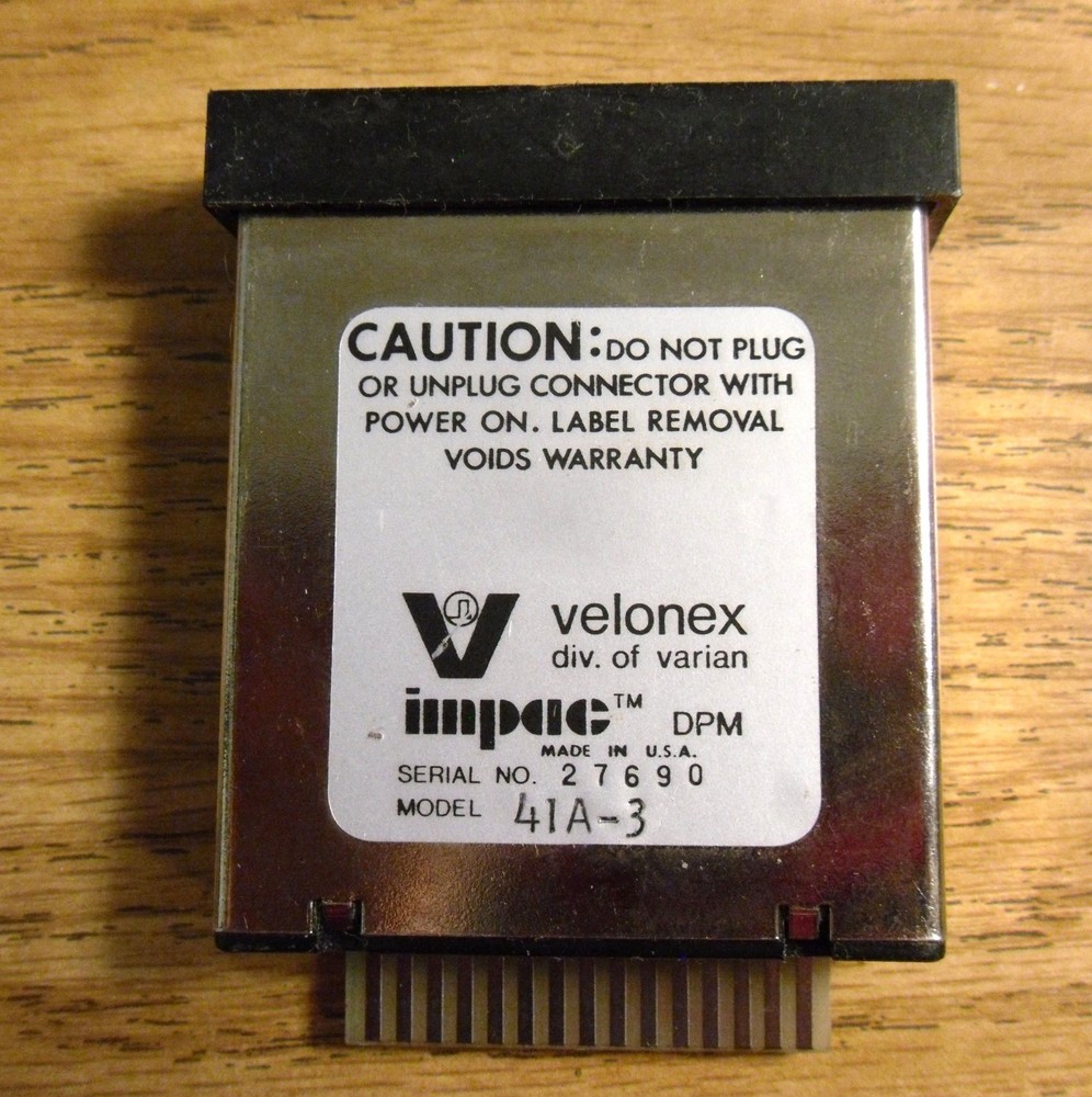 Elapsed Time Counter - Varian 41A‑3  - Panel Meter