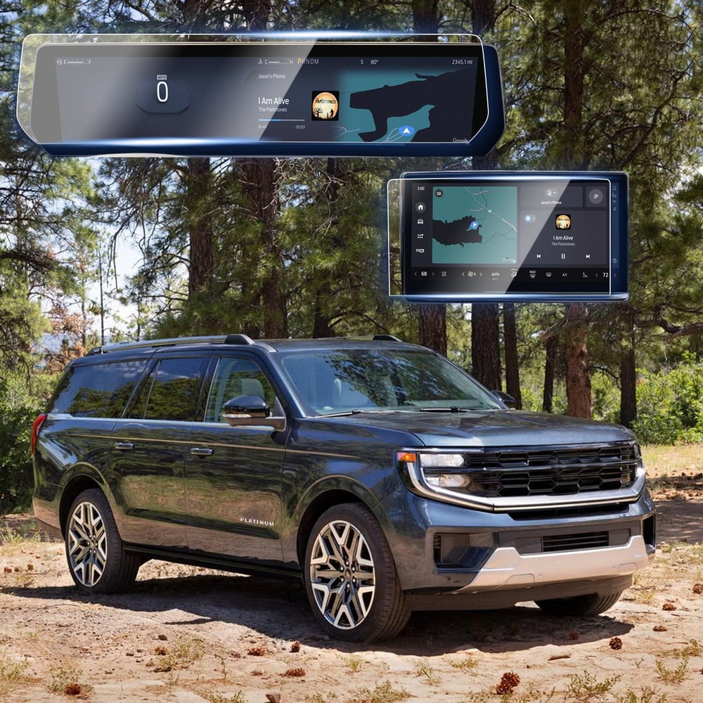 【2pcs】EUEKY Tempered Glass for 2025 Expedition Screen Protector 20