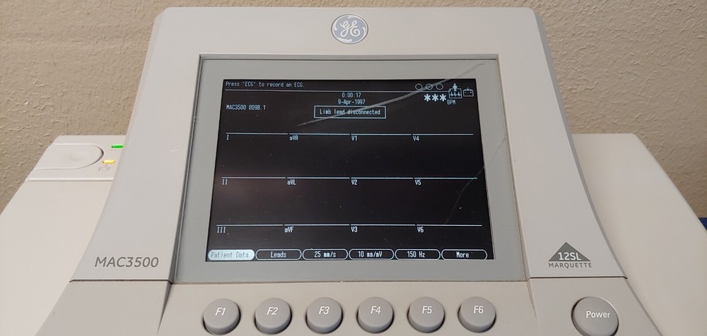 GE MAC3500 ECG System