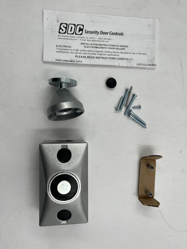 SECURITY DOOR CONTROLS EH3024120A SURFACE 24/VAC/DC/120VAC CHROME