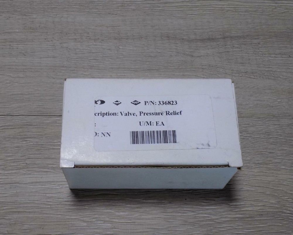 Baker 336823 Pressure Relief Valve