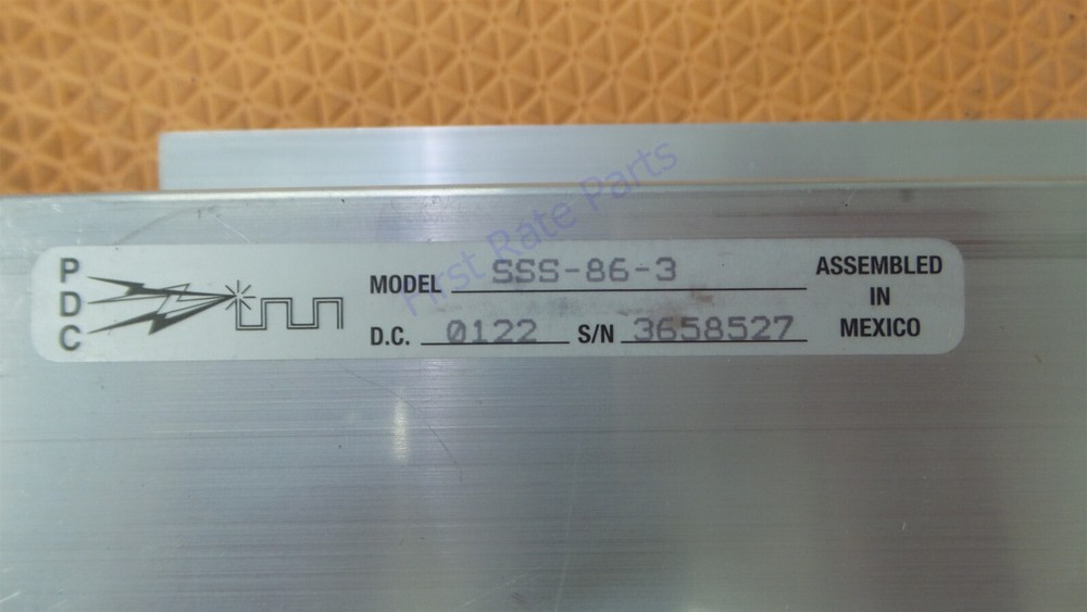 PDC SSS-86-3 Solid State Relay Loadswitch Control Controller Flasher Switch NEW