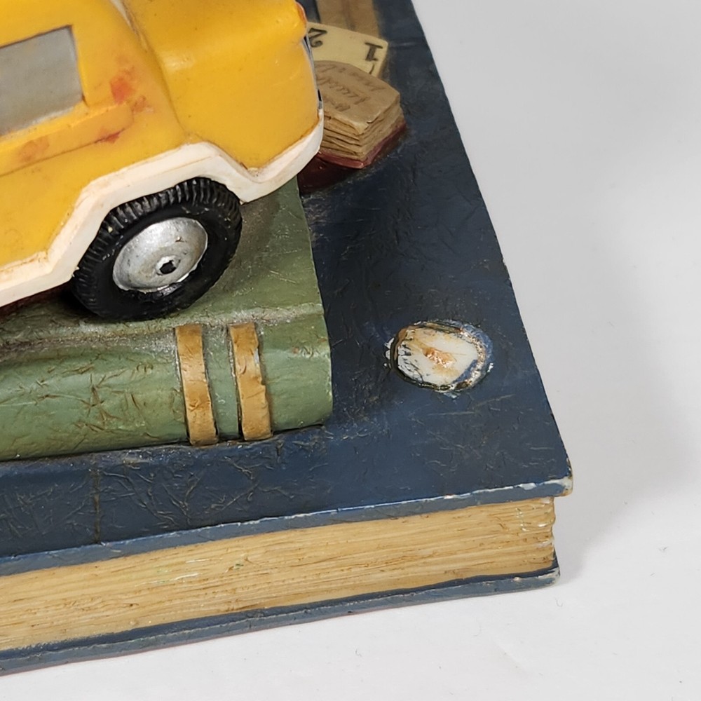 Vintage Single Bookend Replacement School Bus Classroom Mantle Office Decor
