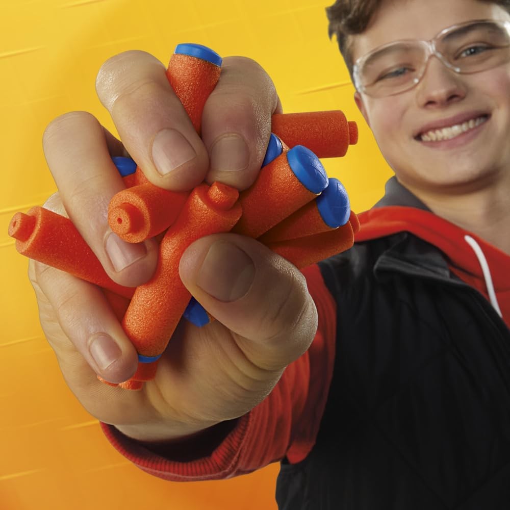 Nerf N Series N1 Darts, Includes 100 Compatible Only Medium, Orange