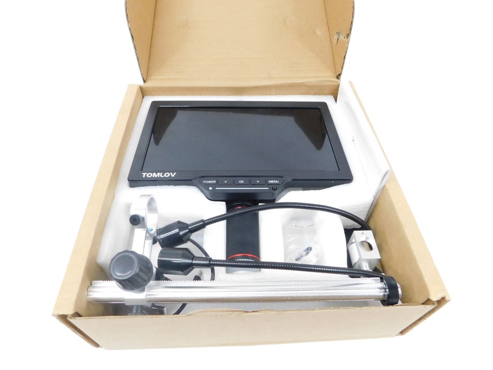 TOMLOV Model DM202 10.1 Digital LCD Microscope (good condition)