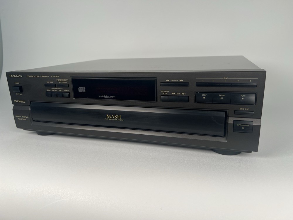 Technics SL-PD825 5 Disc CD Player Carousel Changer No Remote