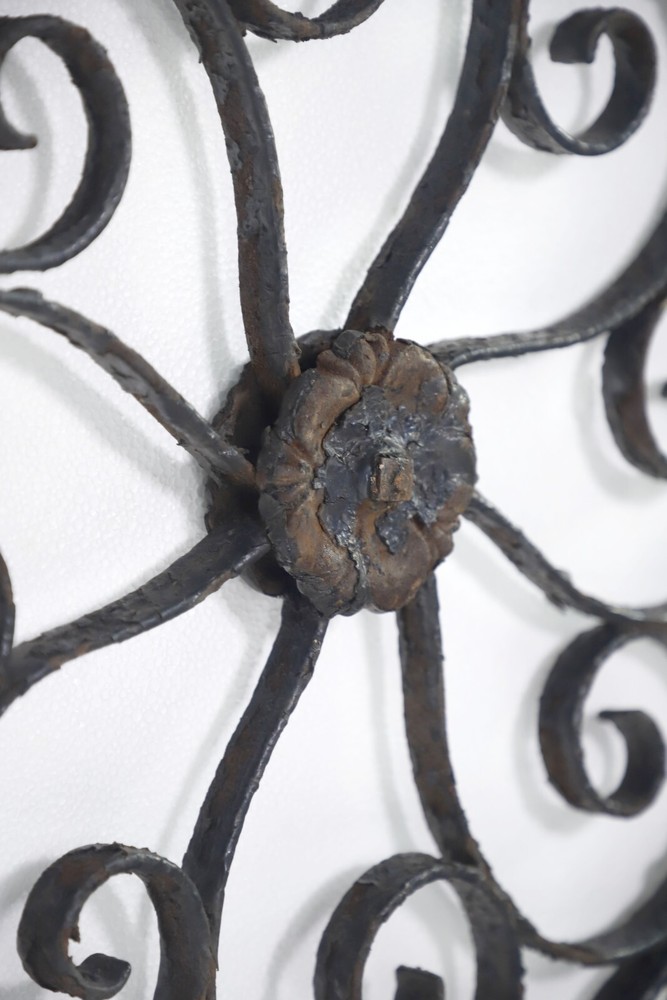 Reclaimed 24 in. Wrought Iron Pinwheel Panel