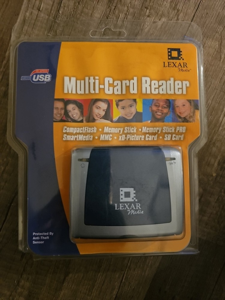New In Package LEXAR MULTI-CARD READER USB