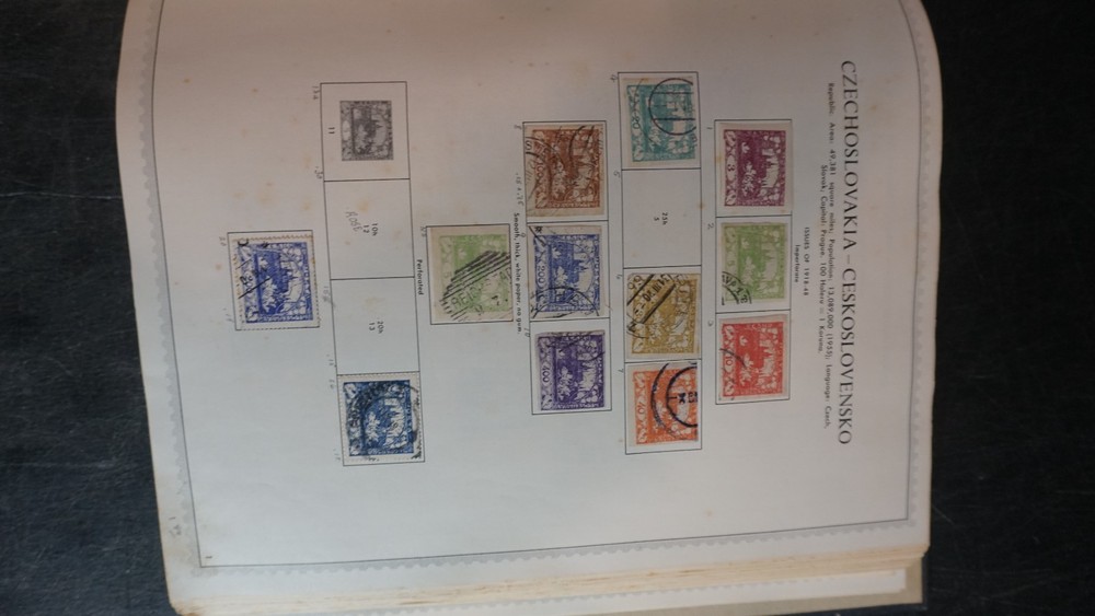 Czechoslovakia nice collection in album