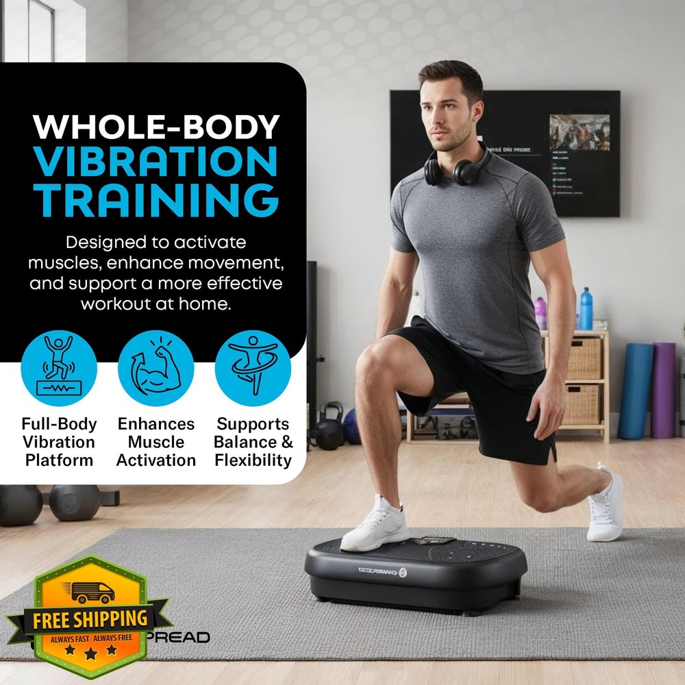 Vibration Plate Exercise Machine Full Body Shaker Board
