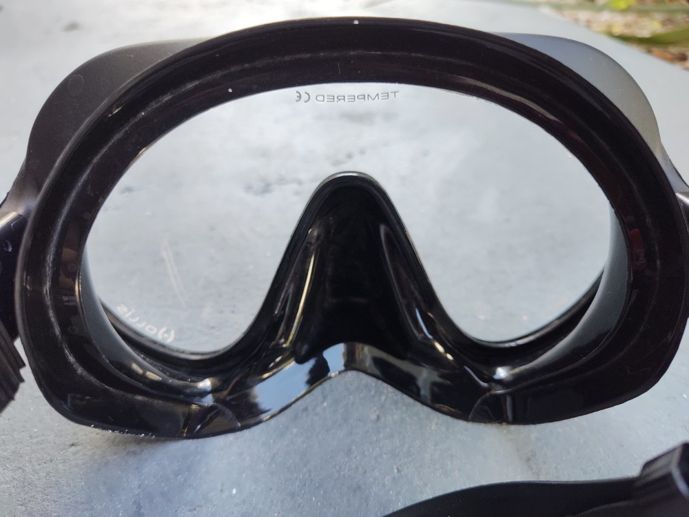 Hollis M1 Frameless Mask Black/Black