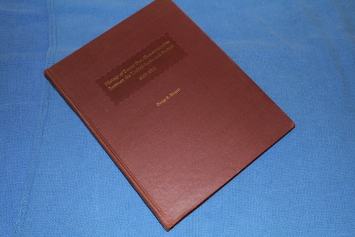 History Letter Post Communication btwn US Europe 1845 Hargest BlueLakeStamps #3