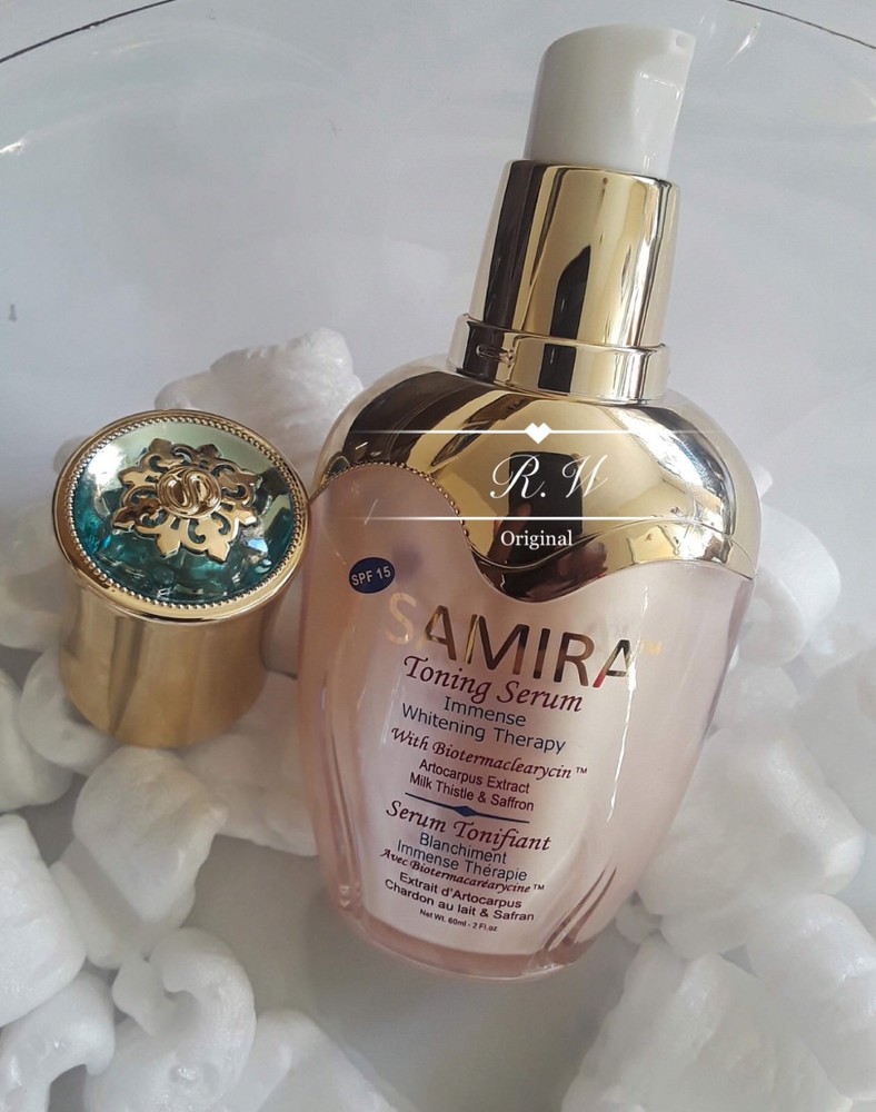 SAMIRA IMMENSE WHITENING THERAPY SET. (Lotion,serum)