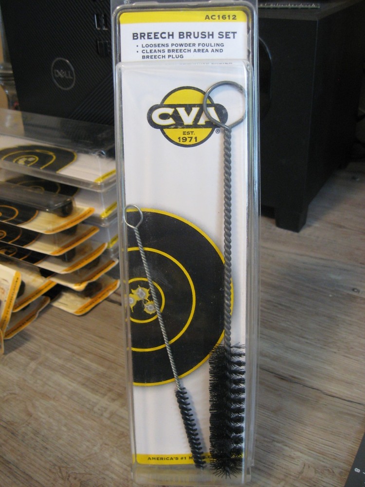 CVA Muzzleloader Breech Brush Cleaning Set - AC1612 - 2 Piece Set