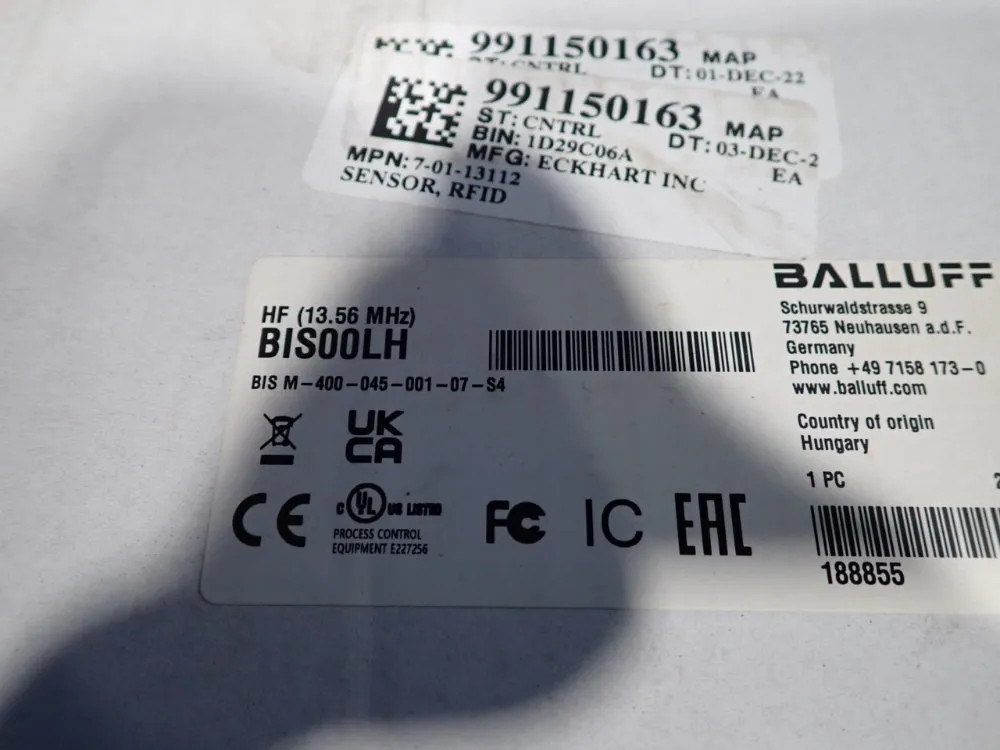 BALLUFF NETWORK BLOCK, SENSORS 03260220187