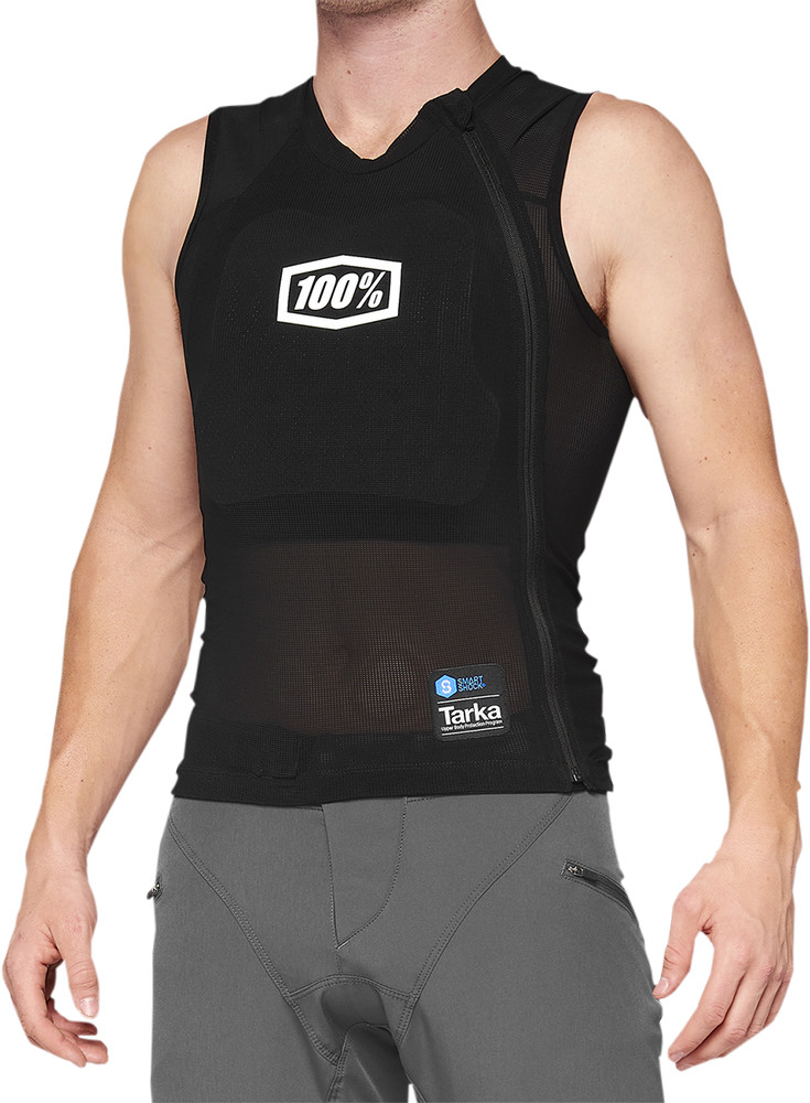 100% Tarka Vest Guard Medium Black