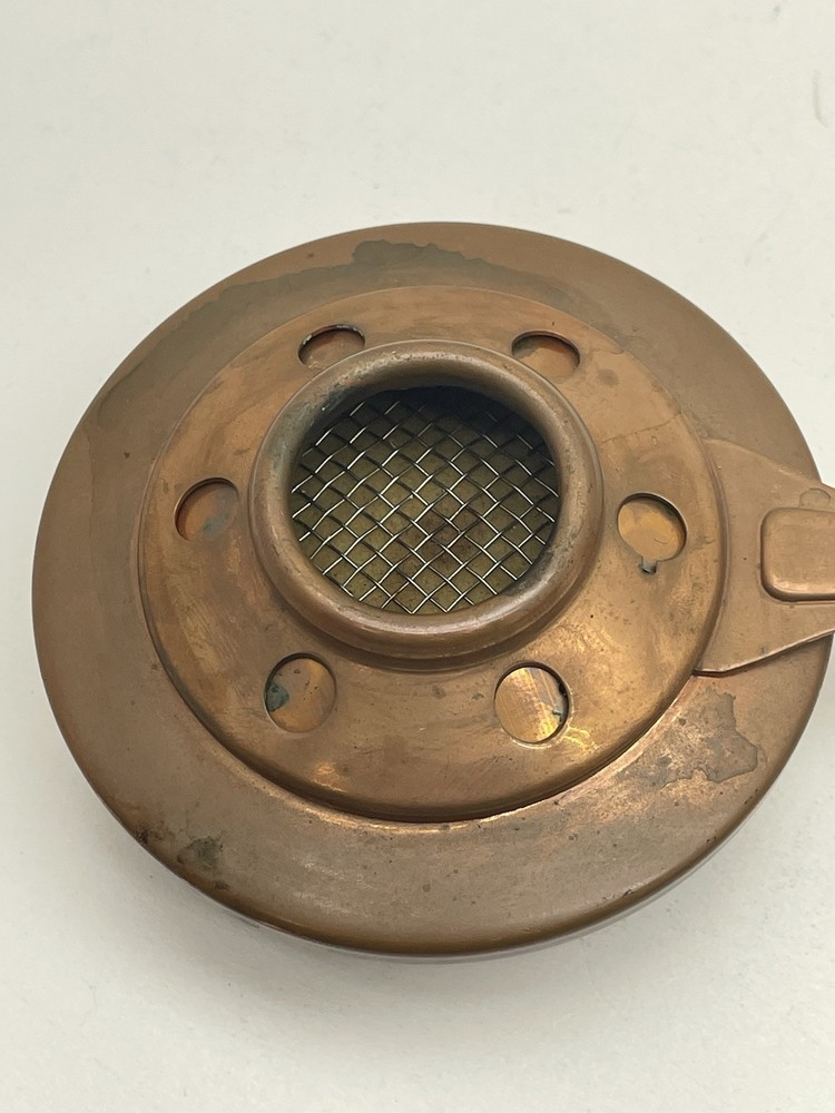 Vintage Copper Alcohol Sterno Burner
