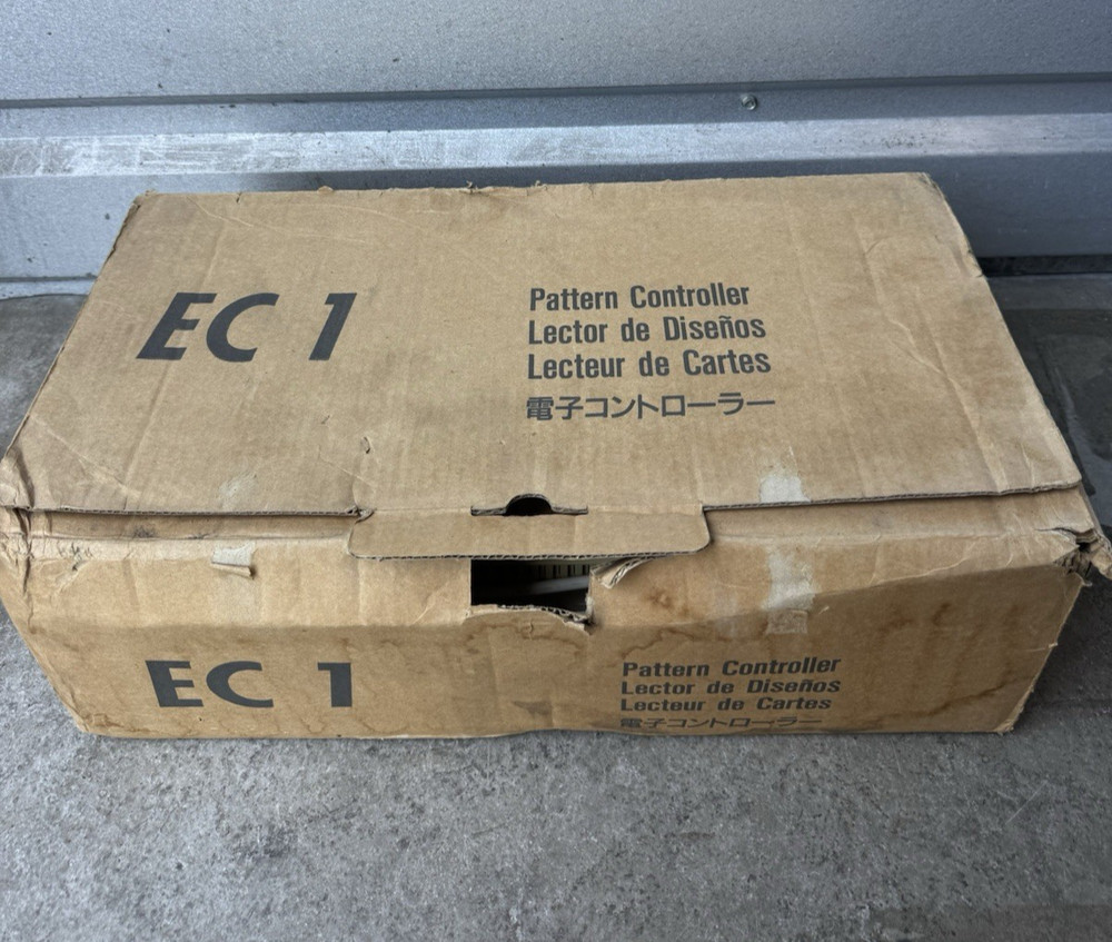 VINTAGE NOS Silver/Studio EC1 Pattern Controller Knitting Machine Made in Japan