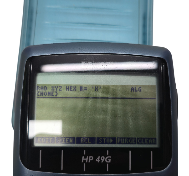 Hewlett Packard HP-49G Calculator