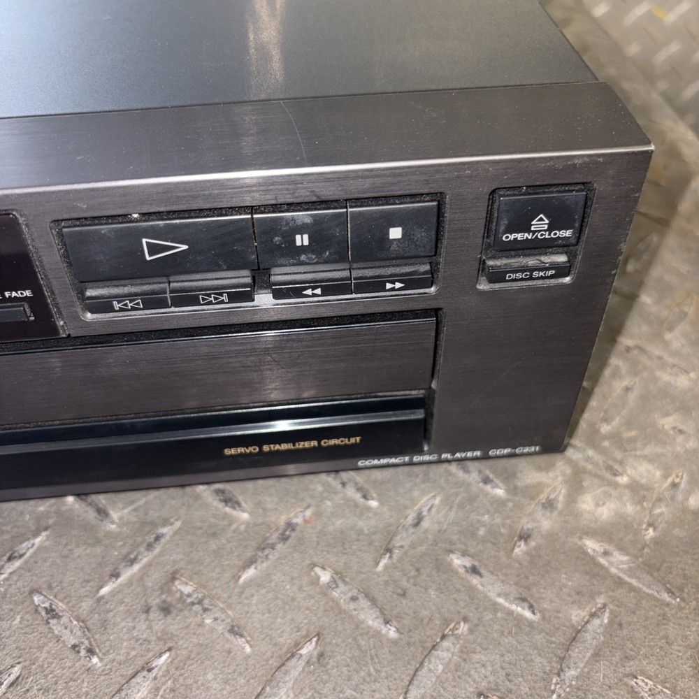 Sony CDP-CE215 CD Changer 5 Compact Disc Player _ UNTESTED