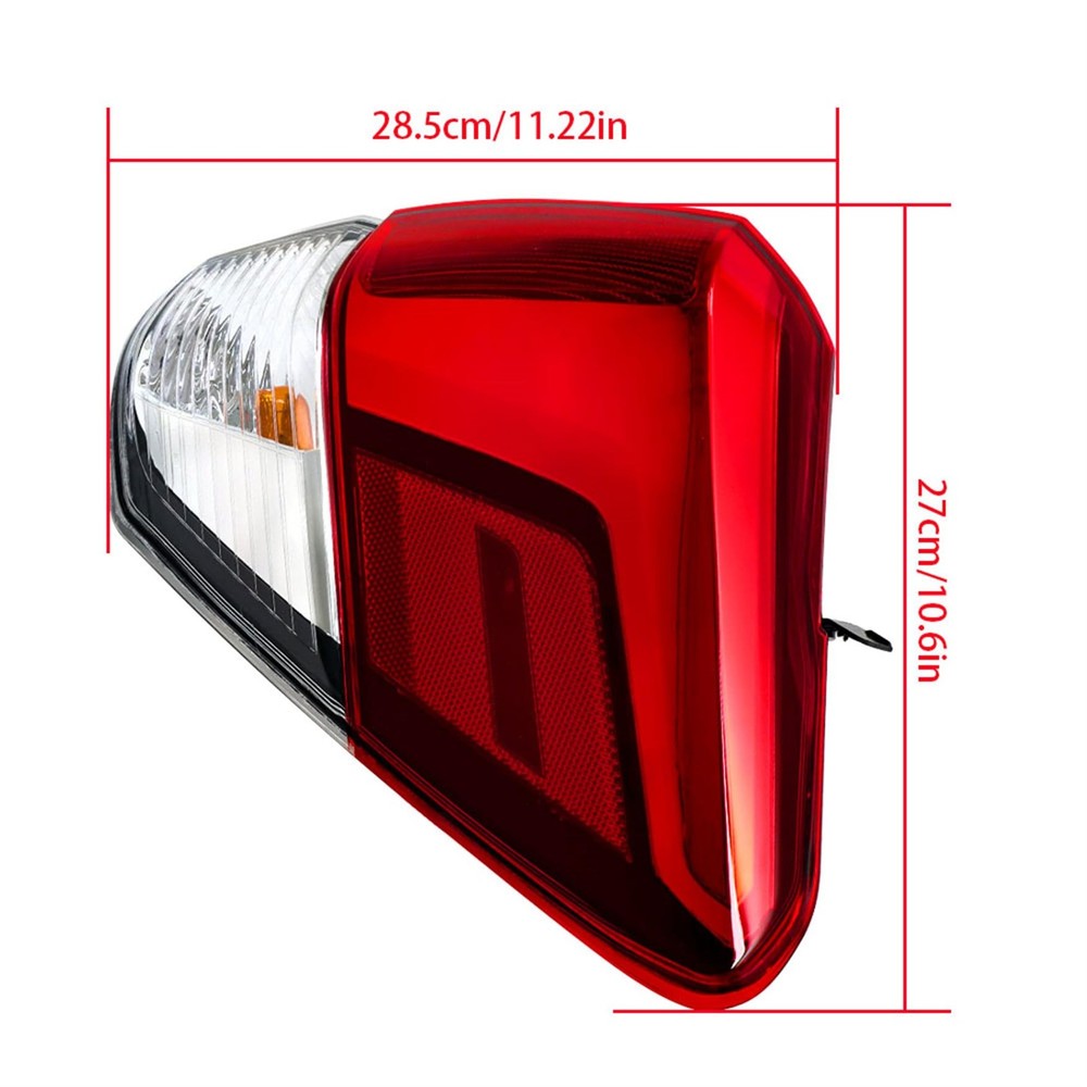 Passenger Side Outer Tail Light Replacement for Forester 2019-2021 RH SU2805111