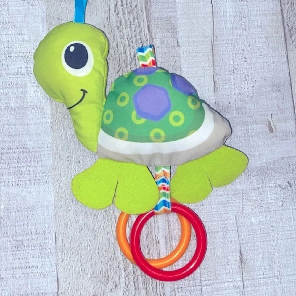 Green turtle visual children’s toy add on