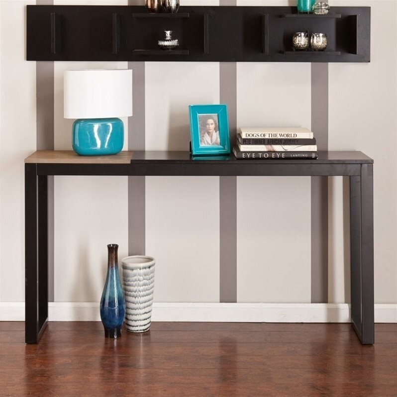 Pemberly Row Console Table in Black