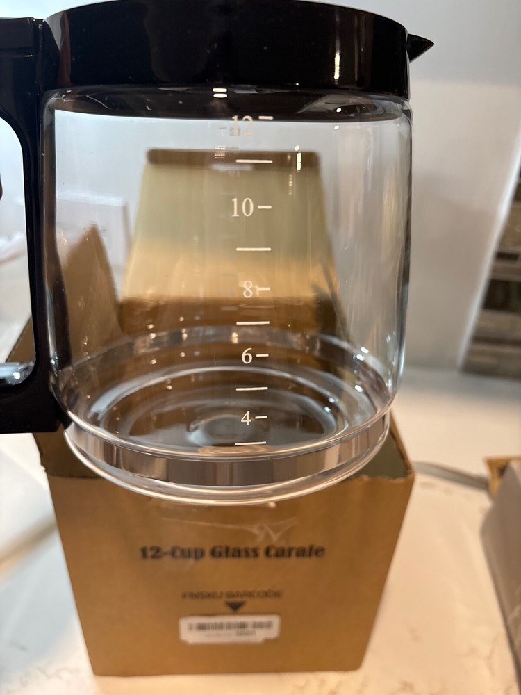 NIB 12-Cup Replacement Glass Carafe Pot Compatible With Hamilton Coffee Maker