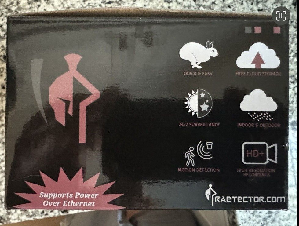 PRAETECTOR CAMERA MODEL BRAVO-10. NEW OPEN BOX 192