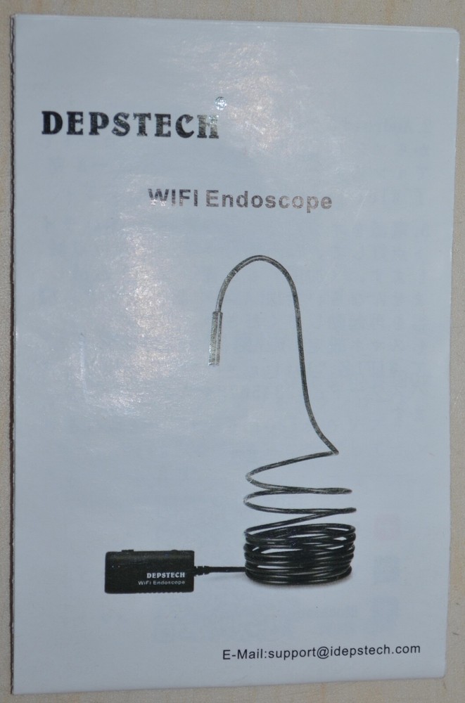 WIFI Borescope Endoscope Semi-Rigid Camera by DEPSTECH Used