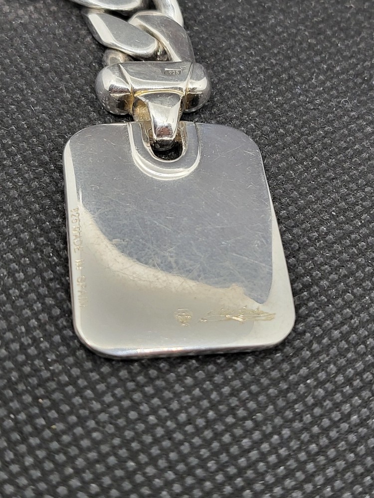 Signed Pedro Duran Spain SOLID REAL Sterling Silver 925 Keychain