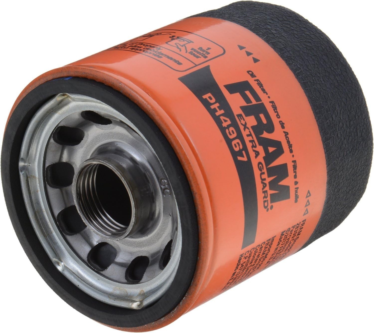 FRAM Extra Guard PH4967P Spin-On Engine Oil Filter 10K Mile Replacement