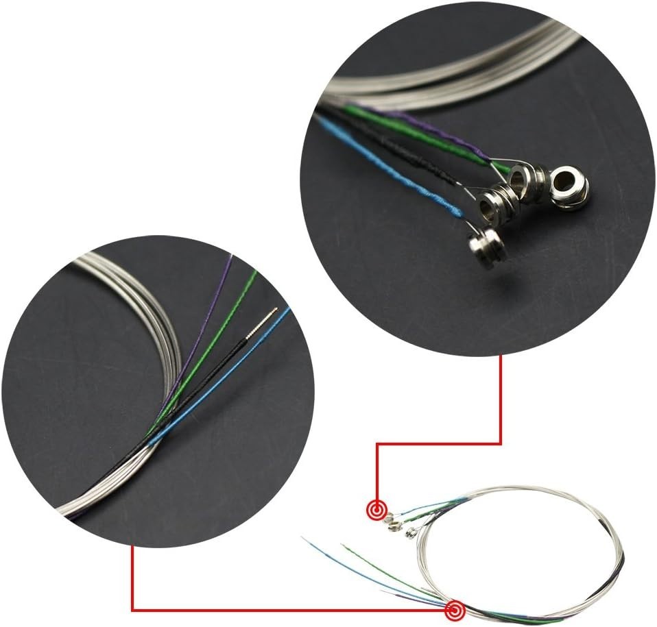 Violin strings Universal Full Set G-D-A-E violin Fiddle String Strings Steel ...