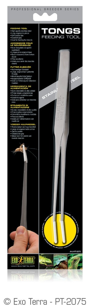 EXO TERRA TONGS - FEEDING TOOL - PT-2075
