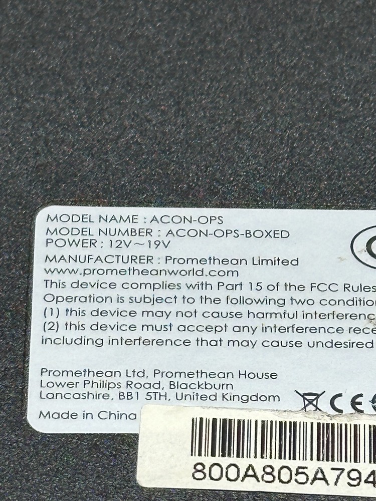 Promethean ActivConnect OPS-G PRM-ACON1-OPS Presentation System