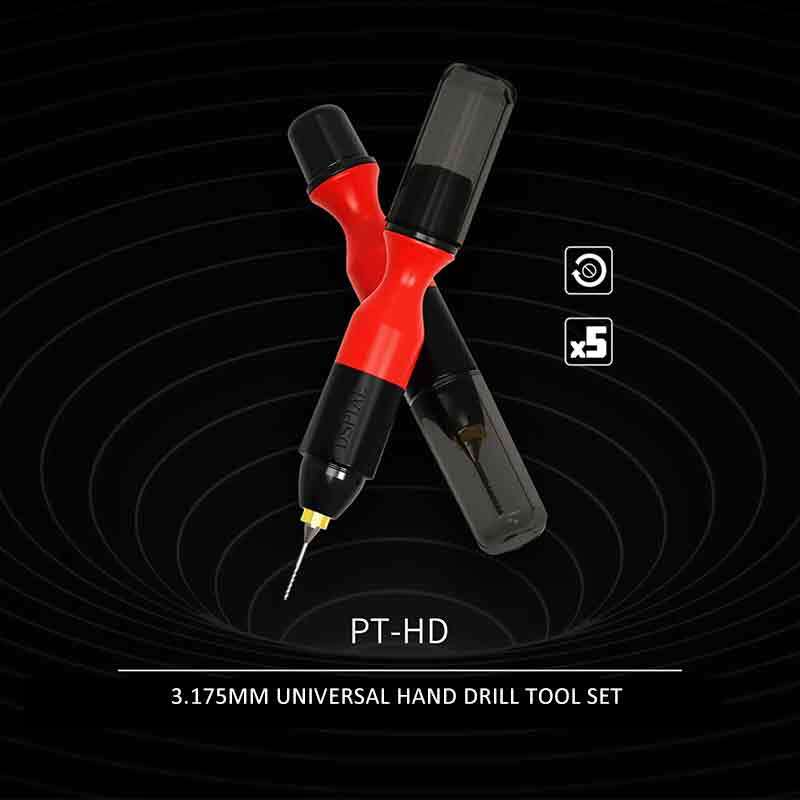 DSPIAE 3.175mm Universal Hand Drill Bit Set for Model Building Tools Assembly