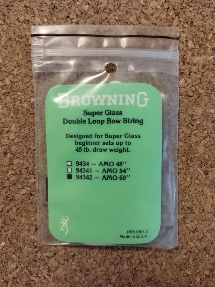 Original Browning Archery Super Glass Youth Bow Replacement String - 60"