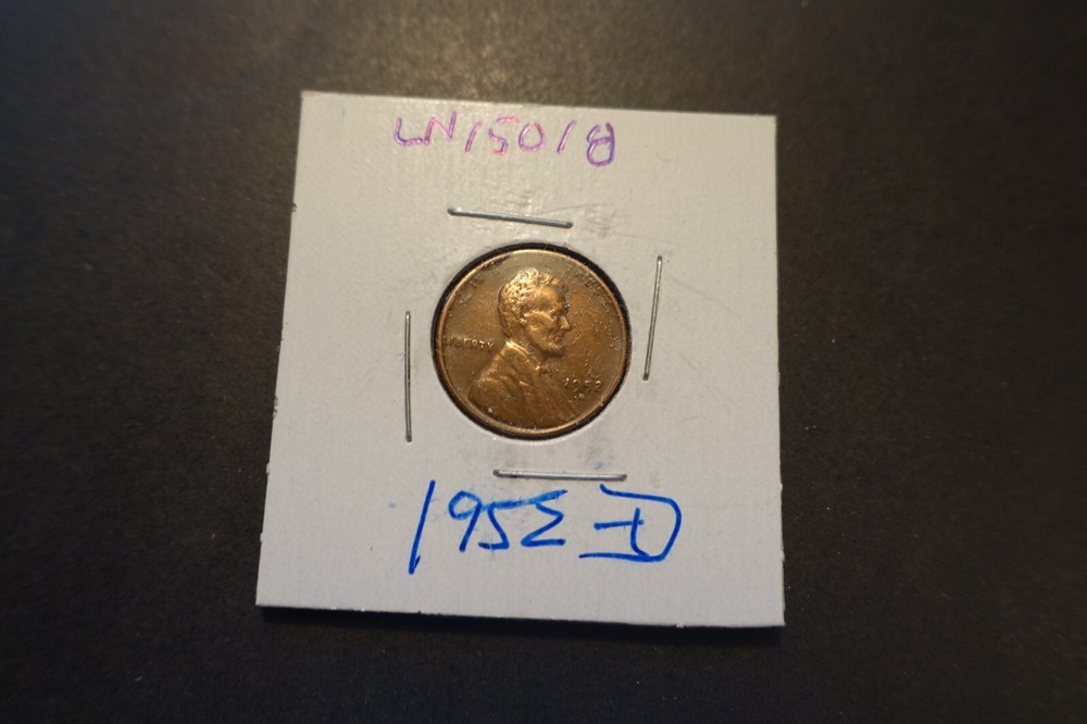 1952-D 1 cent Lincoln  Penny