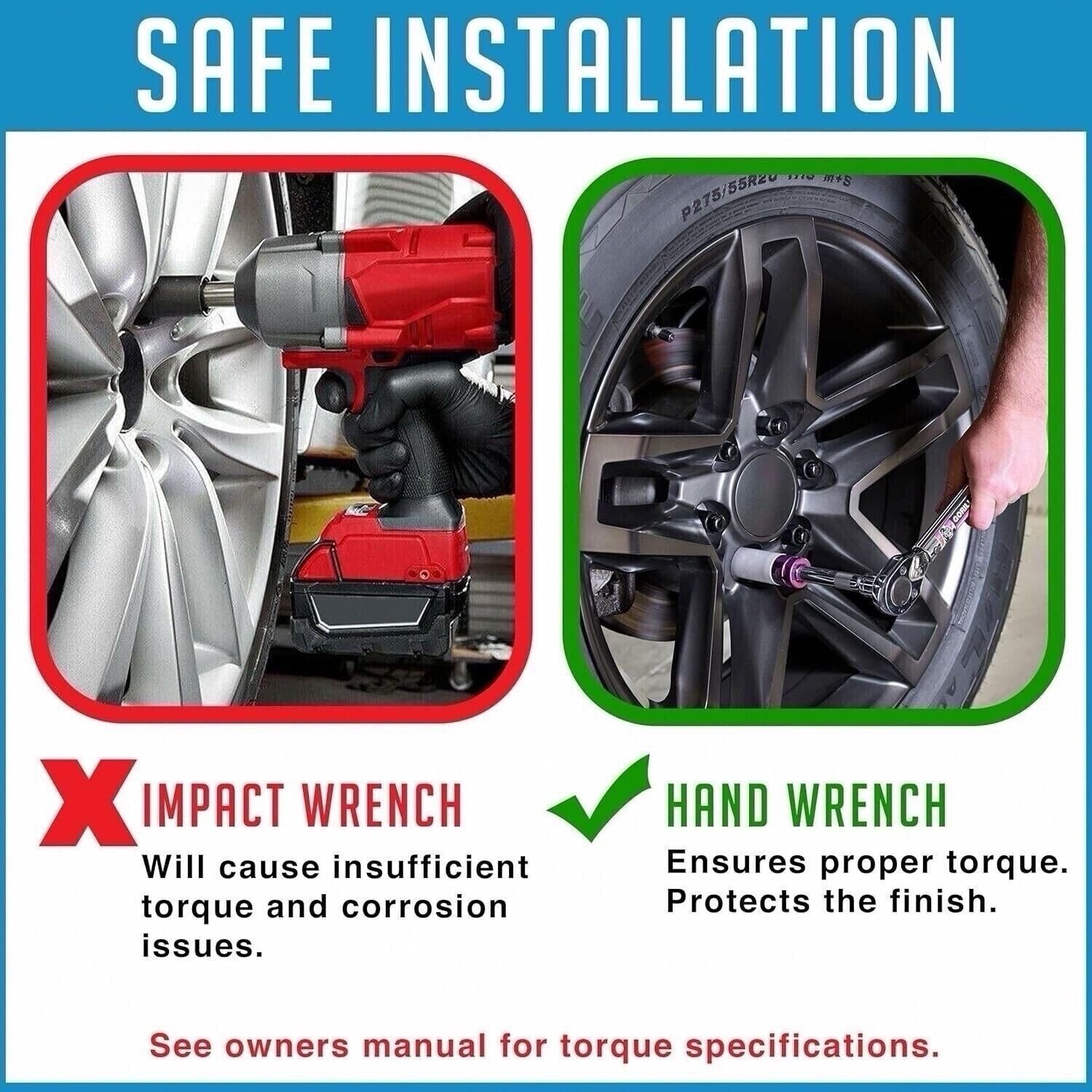 16 Bulge Lug Nuts 2009-2026 Yamaha YFZ 450R YFZ450R ATV Wheel Rim Nut Black